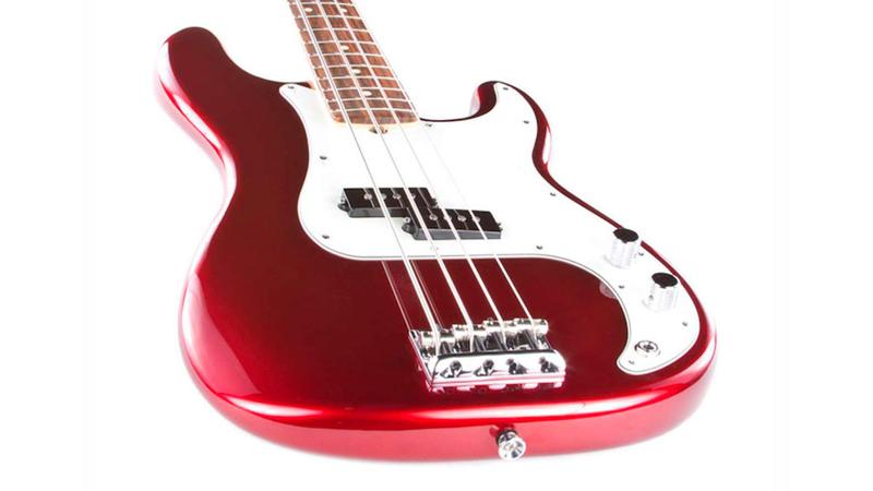 Baixo fender precision bass american standard 019-3600-712 rw